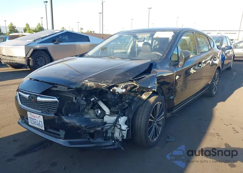 2017 Subaru Impreza 2.0I from USA, damaged, VIN 4S3GTAA66H3744579